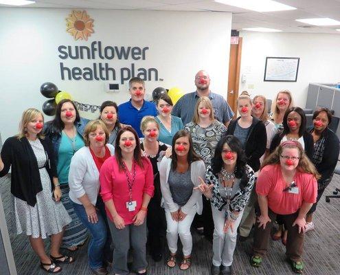 These great employees had fun supporting Red Nose Day, an initiative that helps provide the basic needs of kids living in poverty.