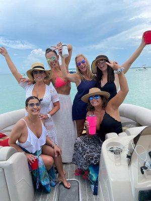 Girls day on the water Key West 2021..Southernmost sandbar charters is the best