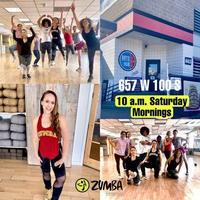 Join us for10 a.m. Zumba Saturday mornings with Jenny B!