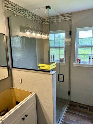 Custom shower