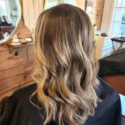 Blonde balayage