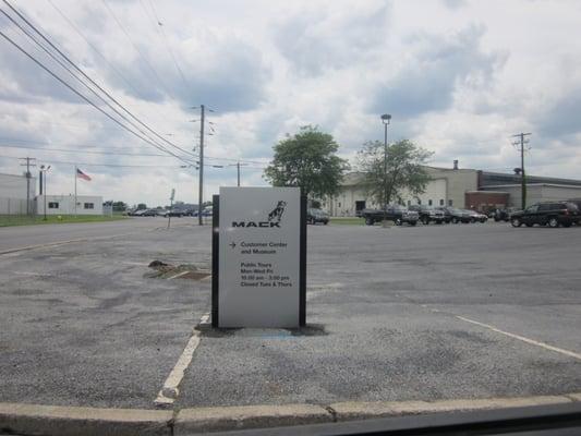 Signage on Vultee Street