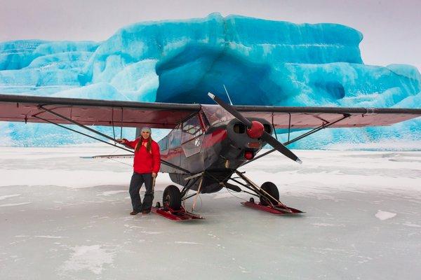 Knik glacier flight