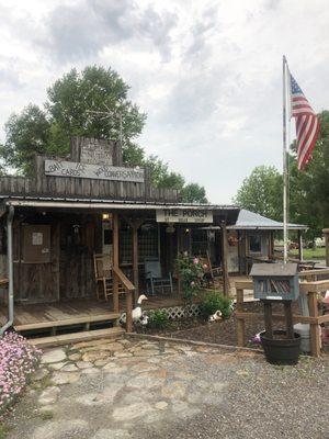 The "General Store". Doesn't actually sell anything, just a place to hang out!