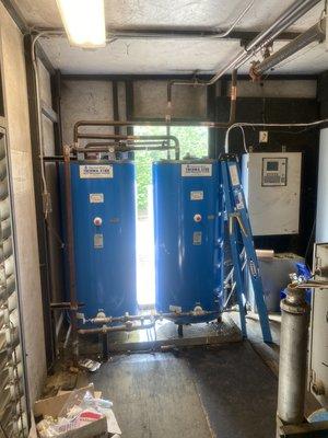 Installtion of heat reclaim tanks another happy customer.