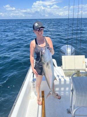 Catching Amberjack