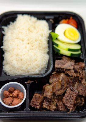 Beef Short Rib Rice Box: $13