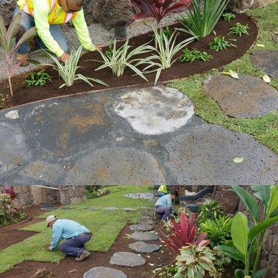 Puka Lava Paver project