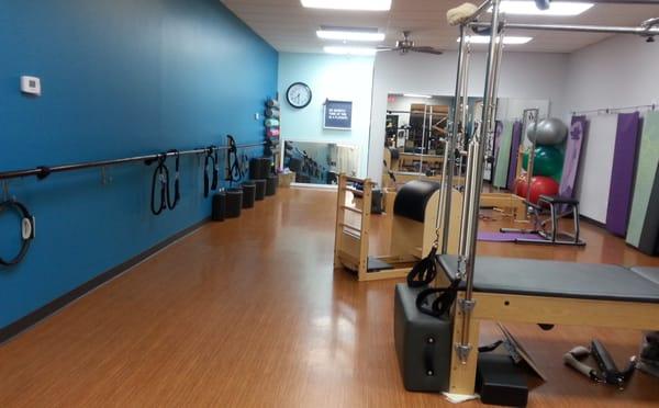 The Balanced Spirit Pilates studio.