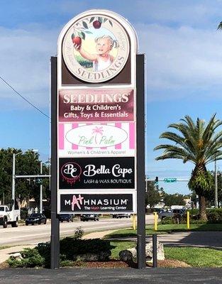 Exterior sign visible on Dale Mabry Hwy.