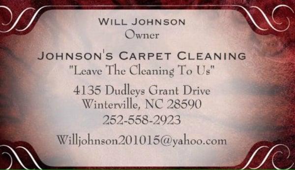 Johnsons Carpet Cleaning