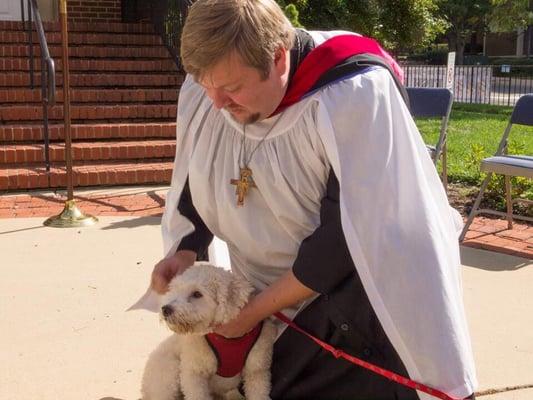 St. Francis of Assisi Day: Blessing of the animals.