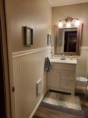 Erickson Construction bathroom remodel