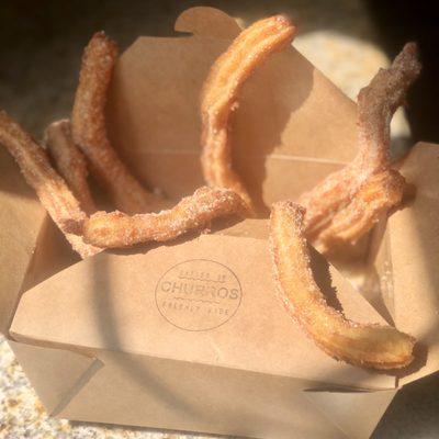 The most delicious freshly made churros.