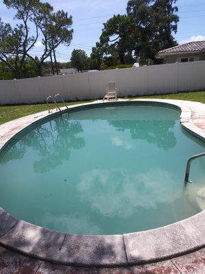 b4 powerwash pool treatment