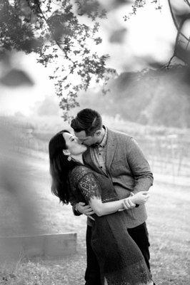 Engagement Session at a Central Valley Winery