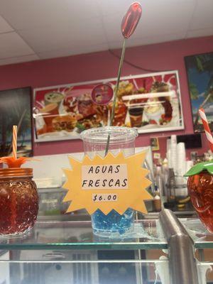 Agua frescas prices