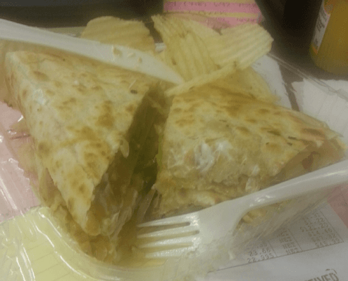 Grilled Chicken Quesadilla