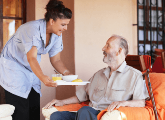 Having someone make your meals is a great help to those who just don't have the strength to stand and cook!