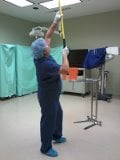 Cleaning the OR at Winchester Eye Surgery Center