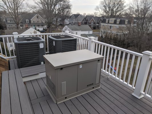 20kw installed on the roof of the customers home in Fairfield County.