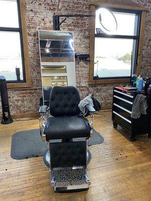 The barber chair