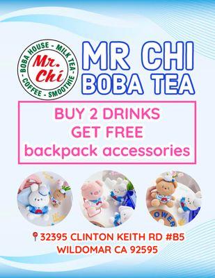 Mr Chi Boba Tea at Wildomar location