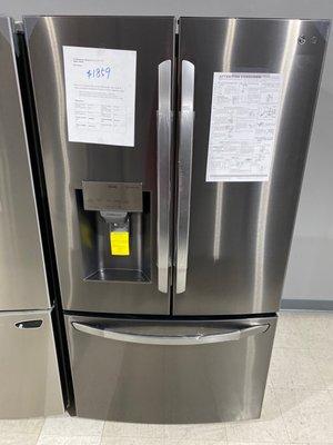 Black stainless steel LG Refrigerator