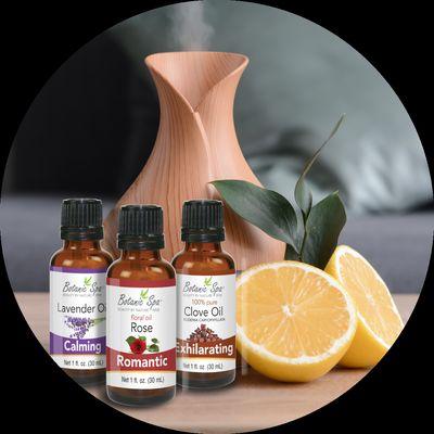 Aromatherapy and Essential Oils for enjoyable, invigorating fragrance for hours.