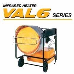 Val-6 Infrared Heaters