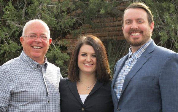 Dr. George Moore, Dr. Katherine Held and Dr. Jonathan Held