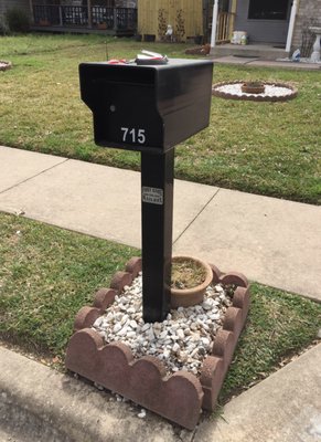 Remains of Jim's Taillight after backing over our mailbox.  (Caswell) read review in “not currently recommend” below.