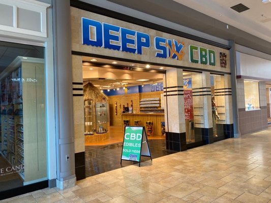 Deep Six CBD at Viewmont Mall in Scranton, PA.