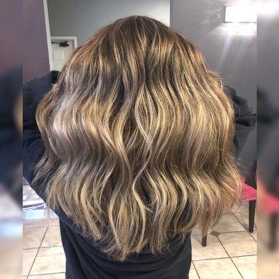 Balayage (hand painted hair)