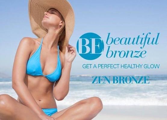 Be beautiful, be bronze! #ZenBronze #organic #airbrush #tan