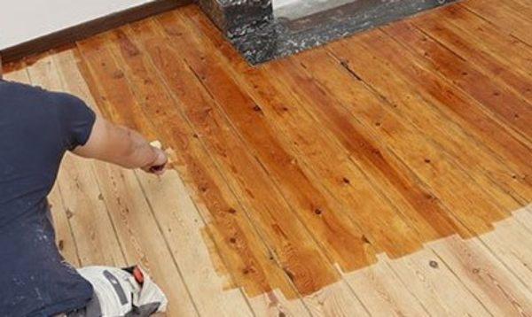 Hardwood flooring sanded and refinishing