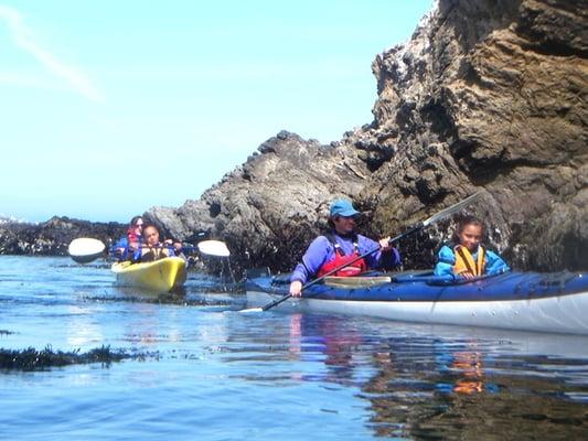 Kids love Kayaking