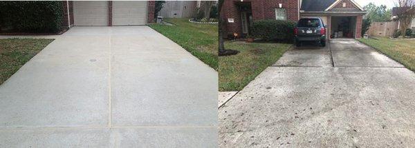 Drive way lift and new joints - Pearland, TX