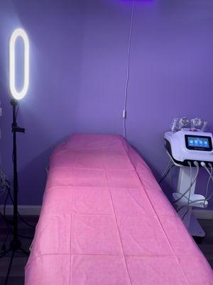 One of the 6 treatment rooms