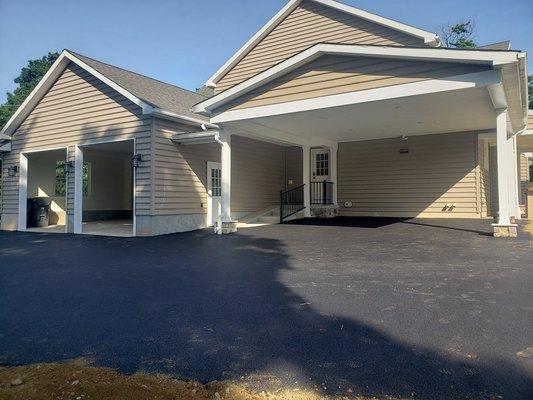 Chester springs 2 car garage and boathouse addition