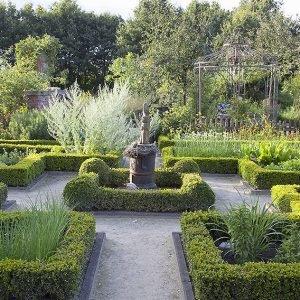 Install a formal garden