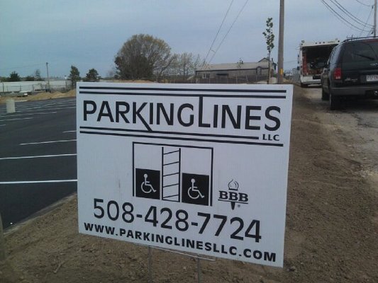 Call Parking Lines for an estimate to repaint your parking lot today!