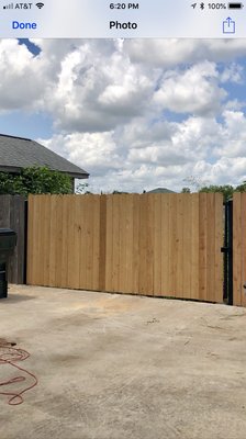 Custom built gate for a great customer.