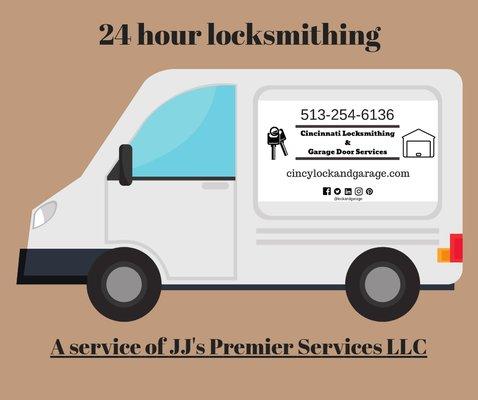 24 hour Cincinnati locksmith.