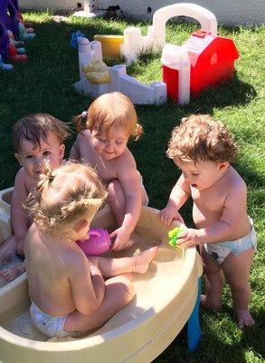 Water babies at play!