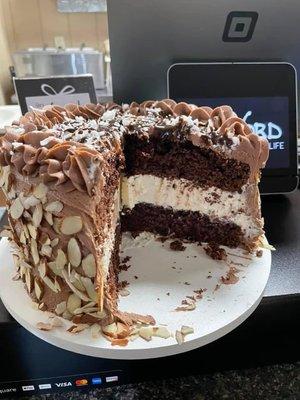 Almond joy cake