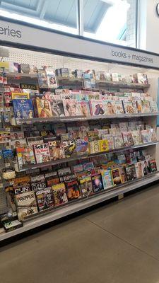 Great magazine selection