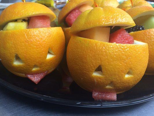 Halloween fruit platter