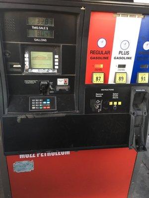 Gas pump.