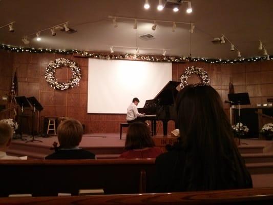 Great the church let outsiders use their church for a music recital.